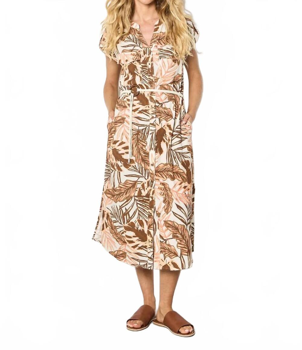 NEW APRICOT women's meet me there midi dress in cream